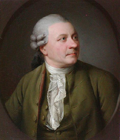 Jens Juel Portrait of Friedrich Gottlieb Klopstock (1724-1803), German poet oil painting image
